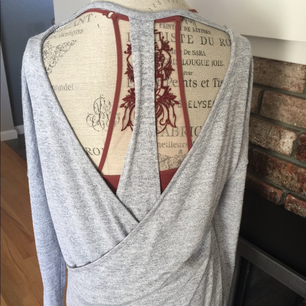 Athleta open back top